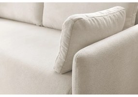 Bézs kinyitható kanapé 211 cm Marcel – Bobochic Paris
