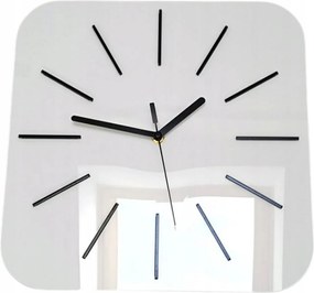 Hipnotic Akril Falióra 30cm Fehér Kerek Kvarc