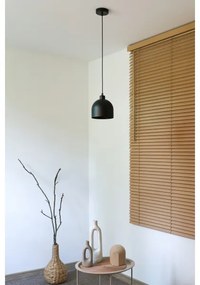 Duolla - Kábeles függőlámpa IRONLINE 1xE27/15W/230V Ø 17 cm fekete