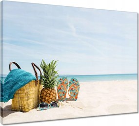 Vászonkép 50x40 Ananászos kirándulás