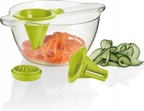 Szeletelőgép Spirál Szeletelőgép Spirálozó Zöldség Reszelő 1072