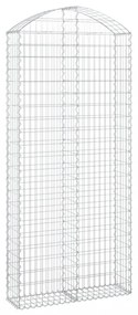 íves horganyzott vas gabion kosár 100x30x220/240 cm
