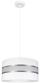 Csillár zsinóron CORAL 1xE27/60W/230V fehér