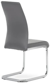 Szürke Ekobőr Étkezőszék. DCL-408 GREY