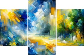 Kép - Absztrakt napos nap (90x60 cm)