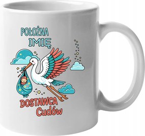 Bögre Ajándék Szülésznőnek Név Csodaszállító Karácsonyi ajándék