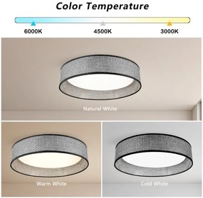 Immax NEO 07287L - LED+CCT Dimmelhető mennyezeti lámpatest LONA 36W/230V átm. 45,5 cm + távirányító