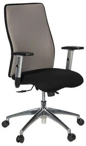 Manutan Expert Penelope Tex irodai szék, fekete/kék