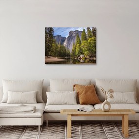 Kép - A Yosemite szikla alatt (70x50 cm)