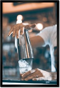 Poszterek keretben 40x60 Csapos shaker itallal