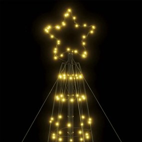 meleg fehér LED karácsonyfa 1534 LED 503 cm