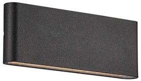 Nordlux - LED Kültéri fali lámpa KINVER LED/10W/230V IP54 fekete