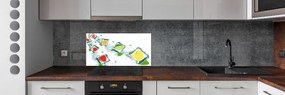 Konyhai dekorpanel Gyümölcs kocka pksh-97865731