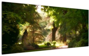 Park képe (120x50 cm)