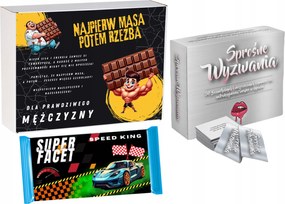 Szuper! Kihívásjáték Kettesben édes ajándék, fiúnapi ajándék