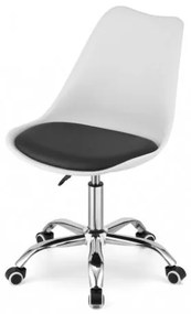 Irodai szék fekete-fehér skandináv stílusban BASIC