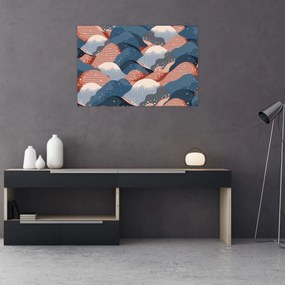Kép - Japán hullámok (90x60 cm)