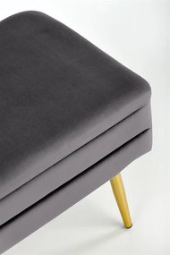 Velva szürke/arany pad