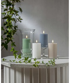 LED gyertya (magasság 15 cm) Flamme Stripe – Star Trading