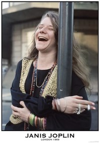 Plakát Janis Joplin - London 1969