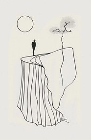 Poszter 53x81cm Magány és magasztosság