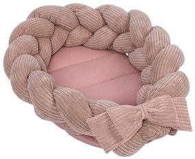 Rózsaszín babafészek 47x70 cm – Meowbaby