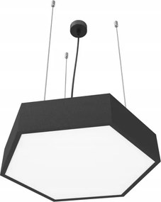 LED csillár zsinóron LED/20W/230V fekete