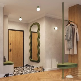 Zöld fali lámpa ø 12 cm Orbital – Sollux