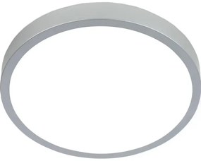 Briloner 3709-014 - LED RGBW Dimmelhető mennyezeti lámpa LED/22W/230V ezüst + távirányító