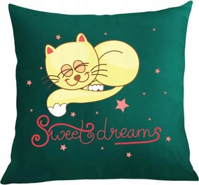 Párna párnahuzat Sweet Dreams Cica