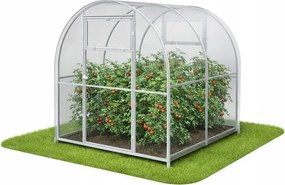 PolikarbonĂĄt ĂŒveghĂĄz Kerti alagĂșt 2x2 m profilok 20x20 polikarbonĂĄt 5mm