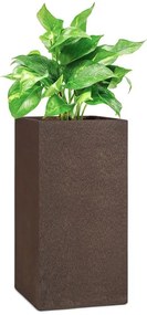 Blumfeldt Solid Grow Rust, virágcserép, 40 x 80 x 40 cm, fibreclay, rozsdabarna
