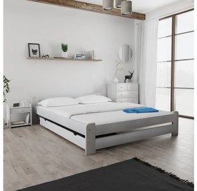 Emily ágy 140x200 cm, fehér Ágyrács: Ágyrács nélkül, Matrac: Coco Maxi 19 cm matrac