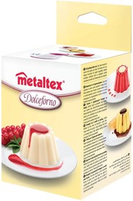 4 db-os pudingforma szett, ø 8 x 7 cm - Metaltex