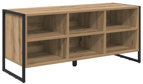 Cipőszekrény tárolóval Művészi tölgy 60 x 35 x 44 cm Faanyag