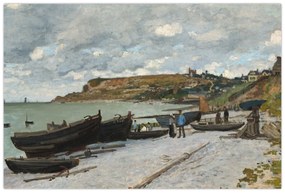 Kép - Claude Monet, Sainte Adresse, reprodukciók (90x60 cm)