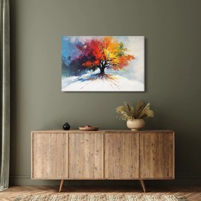 Kép - Színes fa (90x60 cm)