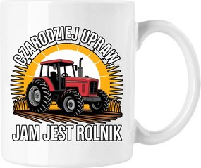Bögre traktor gazdája 1 fehér 330ml