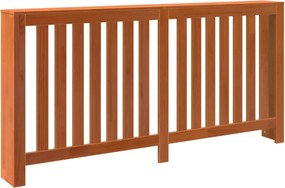 vidaXL viaszbarna tömör fenyőfa radiátorburkolat 169x19x84 cm