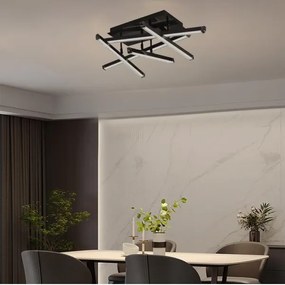 LED Dimmelhető felületre szerelhető csillár LED/60W/230V 3000-6500K + távirányítás