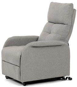 Elektromos vezérlésű krém szövet dönthető fotel. TV-5482 CRM2