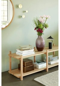 Fali tükör bambusz kerettel ø 60 cm Mood – Hübsch