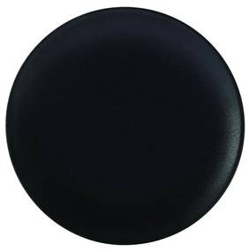 Maxwell & Williams Desszertes tányér, Kaviár, 20 cm Ø, porcelán, fekete