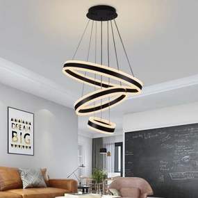 LED állítható fényerejű csillár kábellel LED/165W/230V 3000-6500K + DO