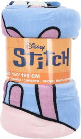 Disney Lilo és Stitch, A csillagkutya Love sherpa takaró 140x190 cm