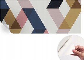 Öntapadós fotótapéta Nappaliba és Hálószobába Színes rombuszok 250x104