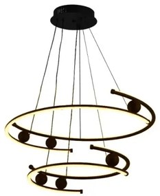 LED állítható fényerejű csillár kábellel LED/80W/230V 3000-6500K + DO