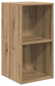 Fali TV Szekrény 2 pcs Kézműves tölgy 37 x 37 x 72 cm Faanyag