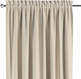 Csatornafüggöny frufruval 1 db 140x260cm bézs