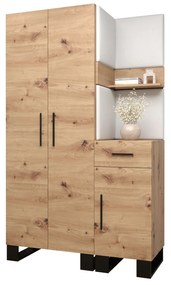 Előszobabútor Amanda 6 (artisan tölgy + fehér). 1085909